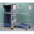 Logistics Warehouse Hand Push Curlever Trolley